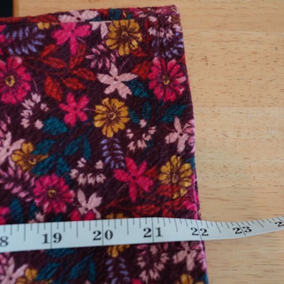 Maeve Anthropologie Floral Print Top Large Vibrant Botanical Boho Blouse - Picture 8 of 9